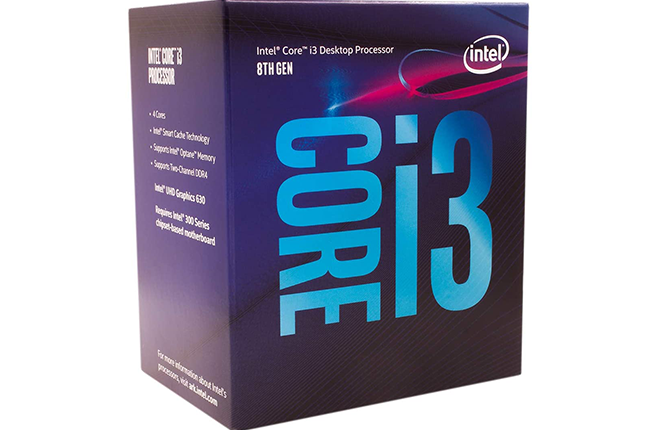 インテル Core i3-8100