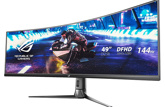 Asus ROG 49 インチ曲面ゲーミング モニター