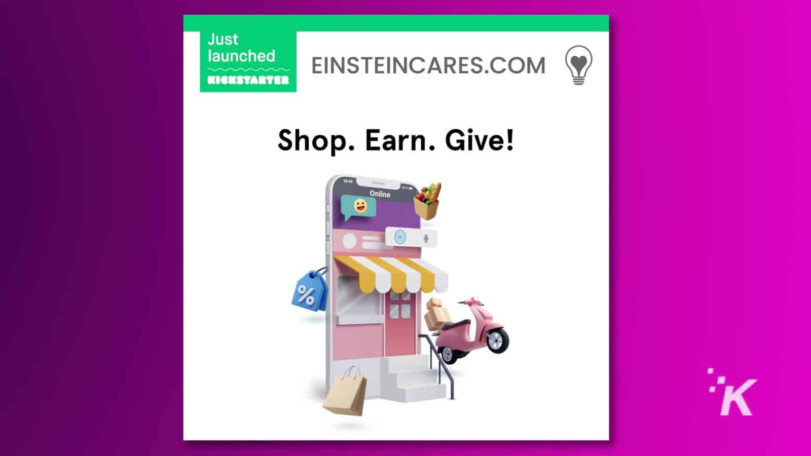Kickstarter pentru campania Einstein Care
