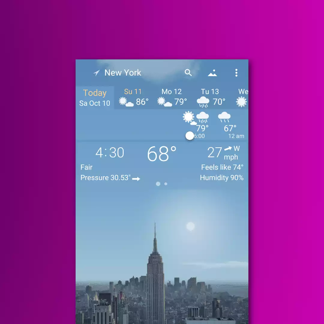 aplikasi cuaca terbaik untuk android dan ios 19 Awesome weather yowindow on the appstore