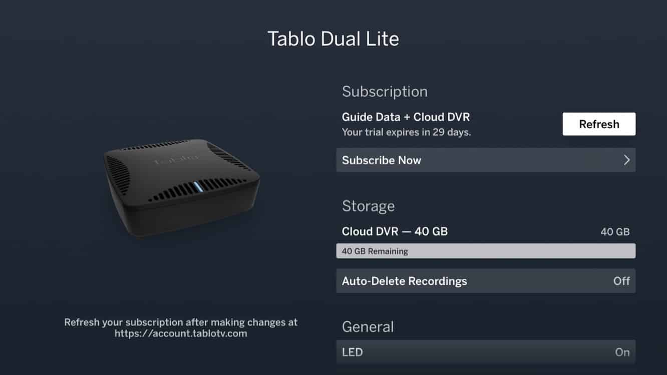 مراجعة: Nuvyyo Tablo Dual Lite Over-the-Air Television DVR