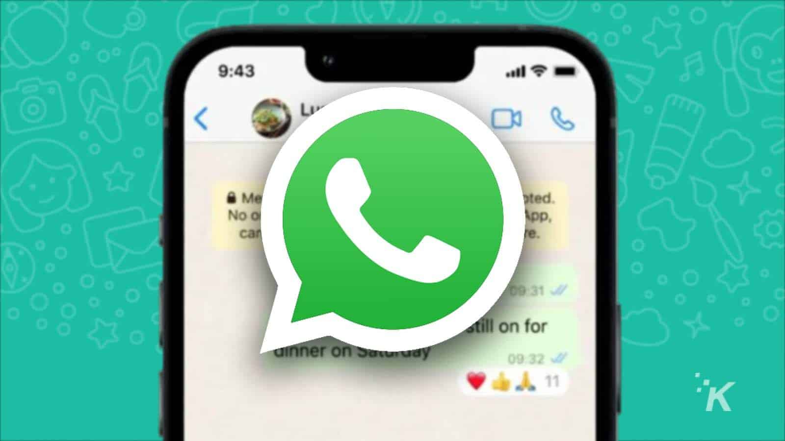 como criar e administrar um grupo Whatsapp 6 Whatsapp logo on blurred background