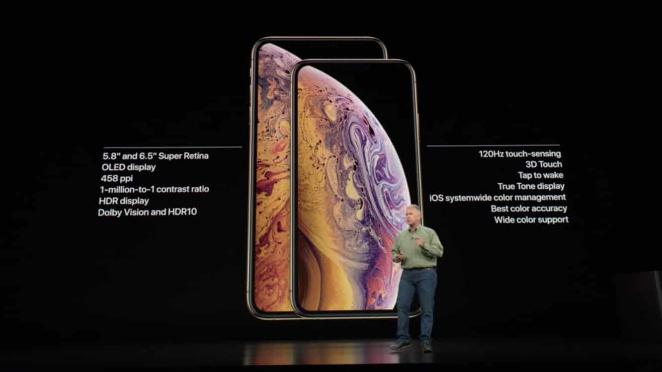 苹果推出 iPhone XS 和 iPhone XS Max