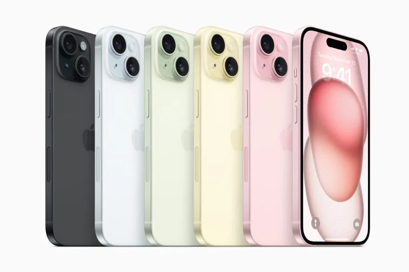 Apple iPhone 15 colori iphone 15 colors