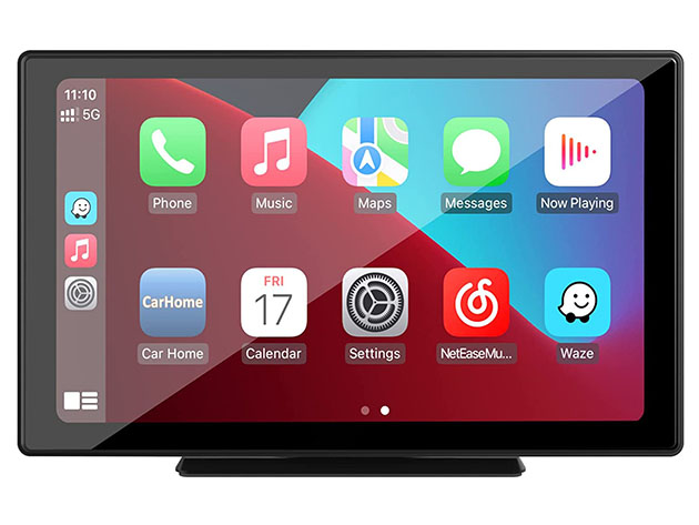 298 US-Dollar kabelloses HUD mit Apple Carplay und Android Auto sinken auf 105 US-Dollar 2 9" wireless heads-up car display with apple carplay & android auto compatibility and phone mirroring