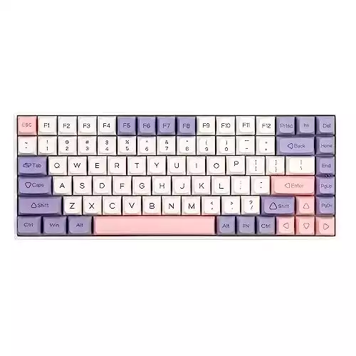 El teclado mecánico ep84 plus es una fusión de diseño y eficiencia. Epomaker ep84 mechanical gaming keyboard