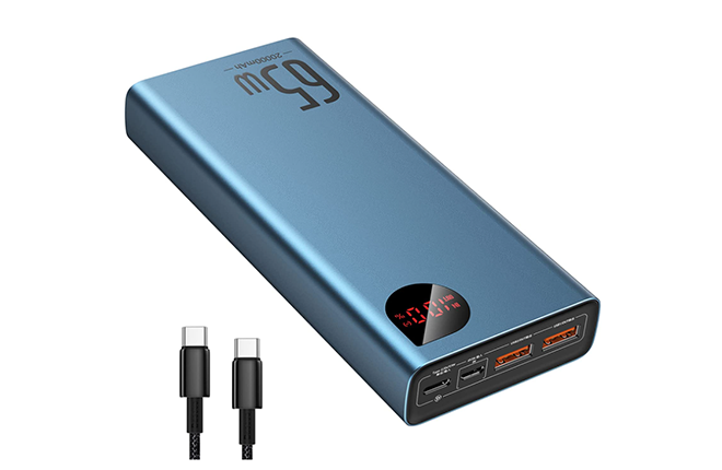 Powerbank Baseusa o mocy 65W