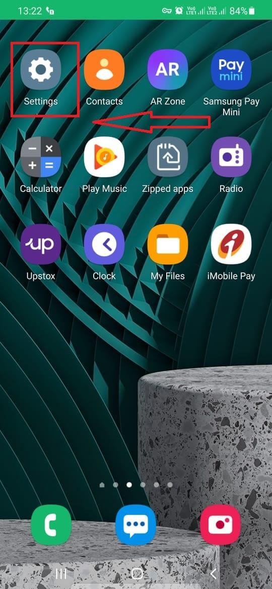 Setările telefonului