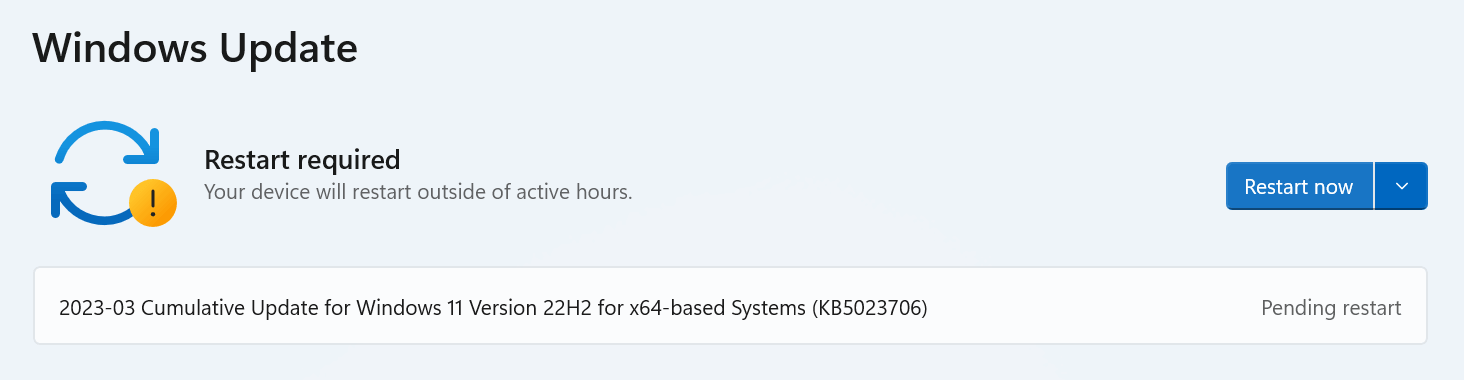 actualizacion de Windows