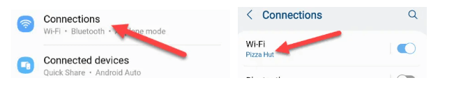 connexion Wifi