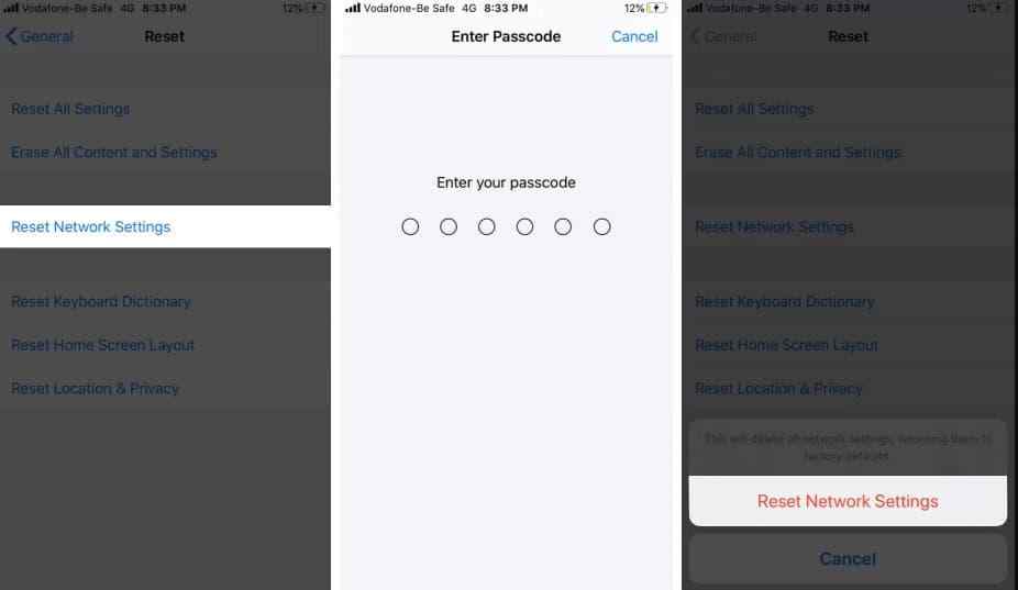 introduce un código de acceso