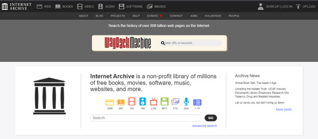 Archives Internet