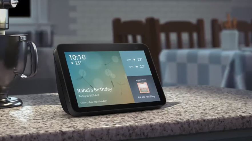 Amazon Echo Show'un bir görüntüsü