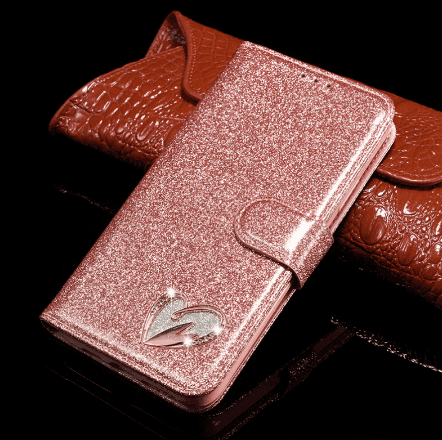 适用于 iPhone 11 的 Bling Glitter 皮套