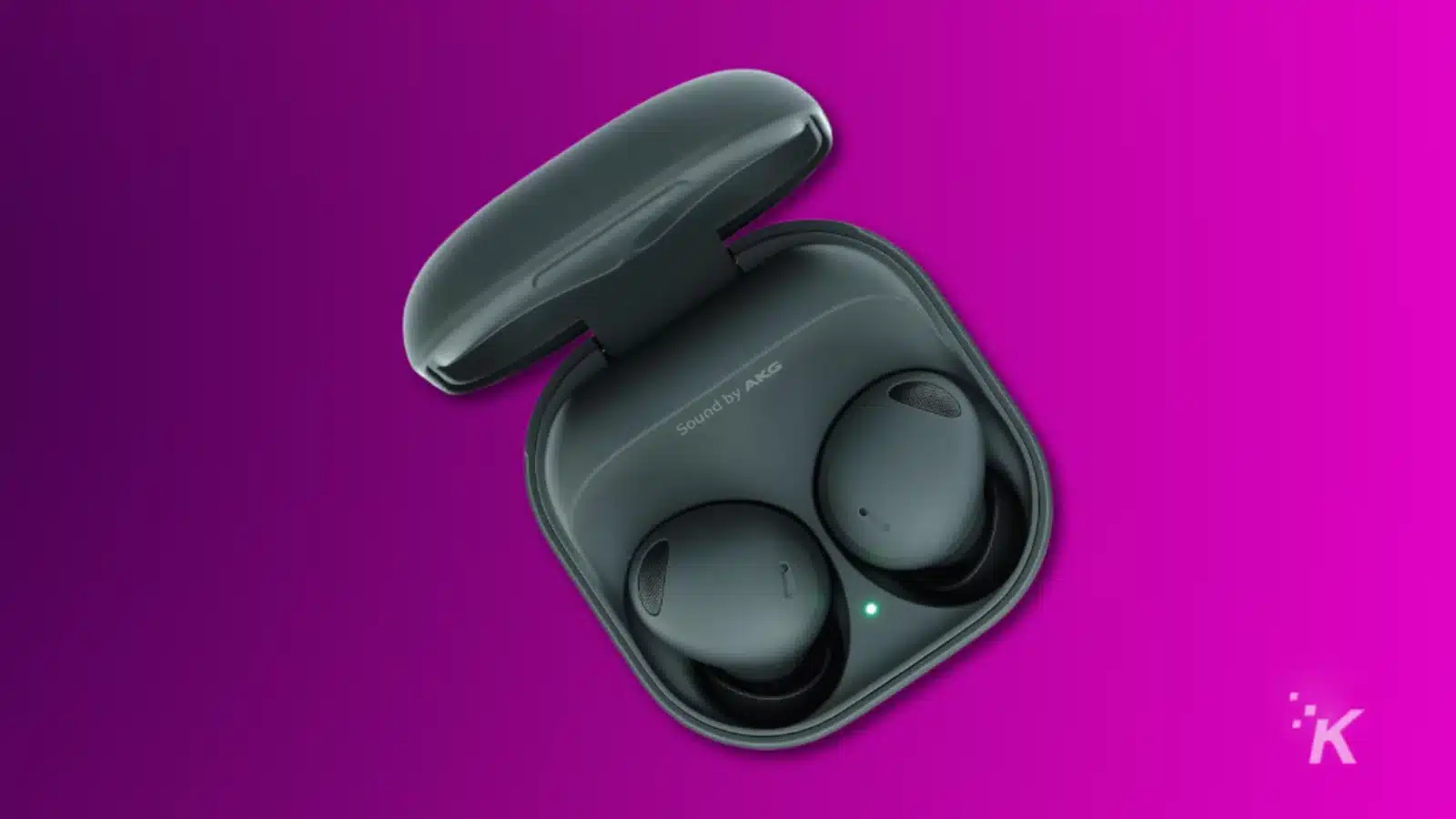 أفضل الملحقات لجهاز Samsung Galaxy Z Flip 5 في عام 2023 Samsung galaxy buds pro 2 on a purple background