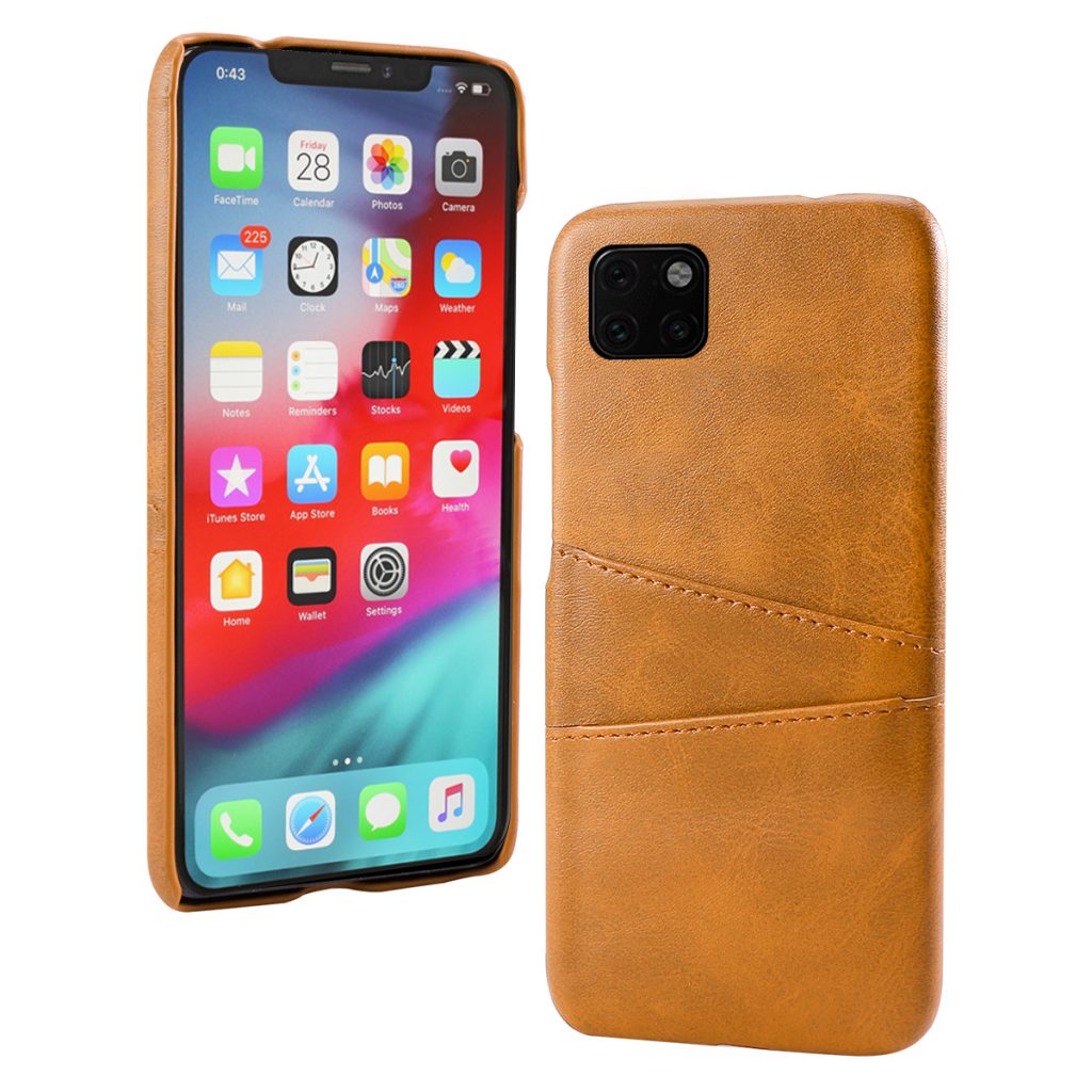 Estuche Tarjetero de Cuero Torubia para iPhone 11