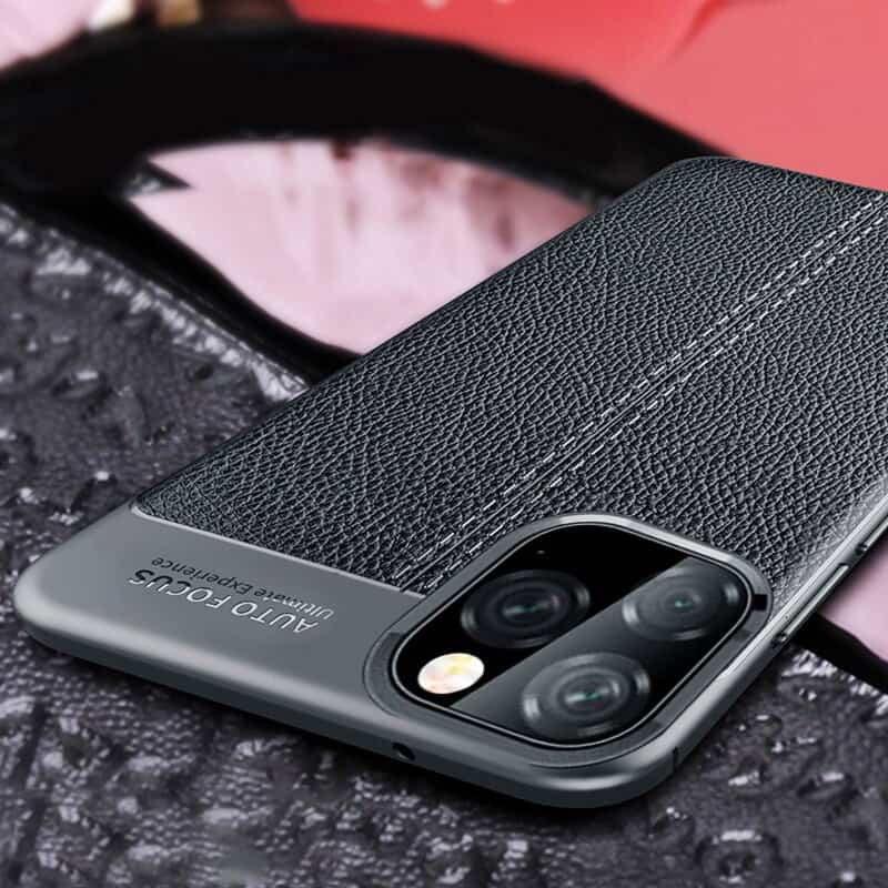 Coque en cuir Vifocal pour iPhone 11