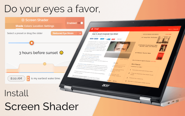 screen shader extension