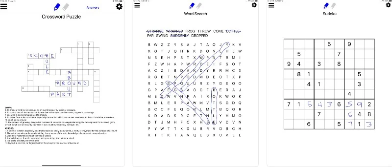 pencil games on ipad