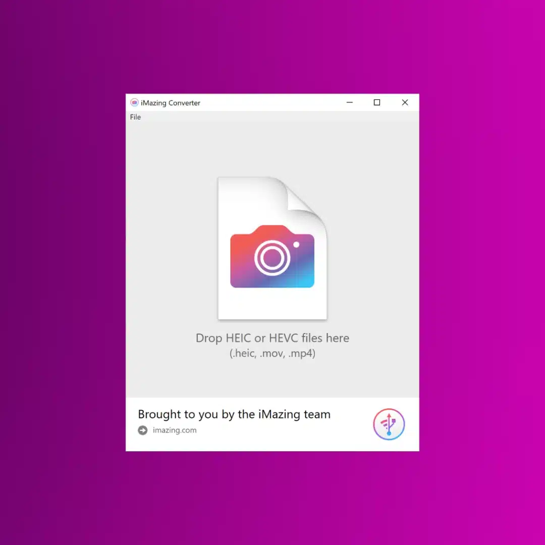 cum se convertesc fișierele heic în jpg Imazing converter for heic and hevc