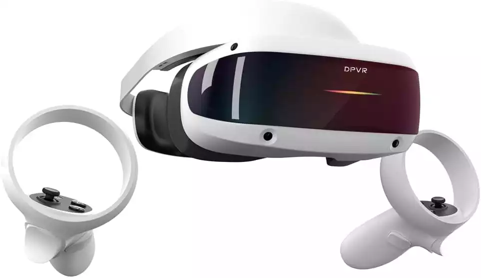 تعتبر سماعة الرأس E4 VR من dpvr بوابتك إلى الواقع الافتراضي Dpvr e4 vr headset