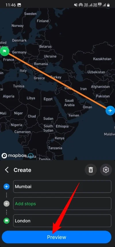 best apps to create awesome animated travel route map