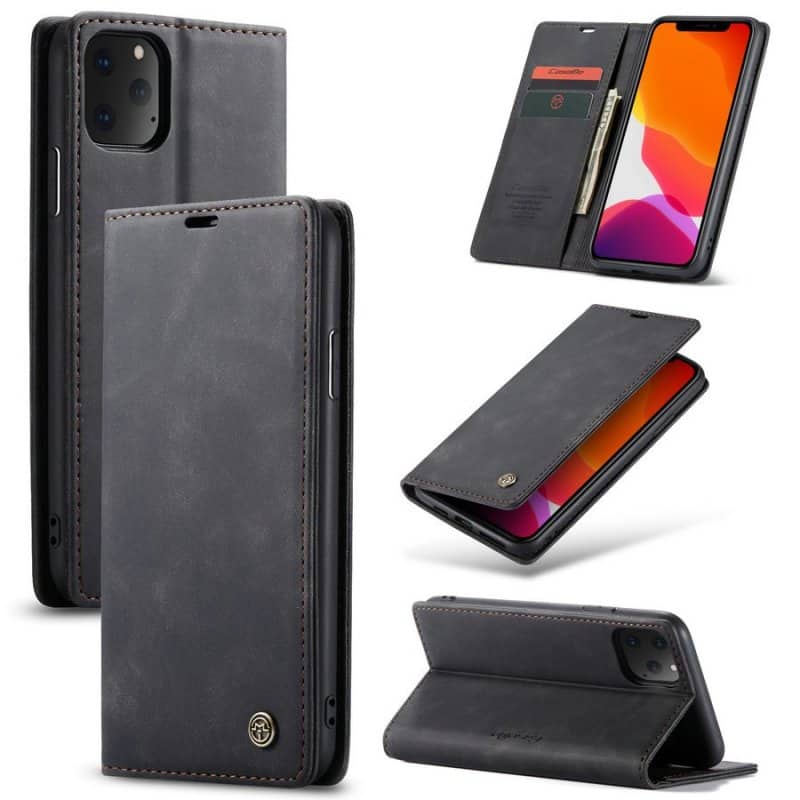 Casing Dompet Kartu Magnetik untuk iPhone 11, iPhone 11 Pro, dan iPhone 11 Pro Max