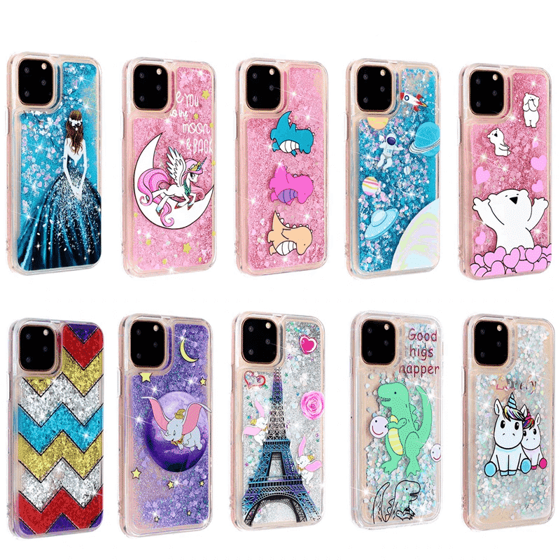 حافظة Girls Glitter Star لهاتف iPhone 11 و iPhone 11 Pro و iPhone 11 Pro Max