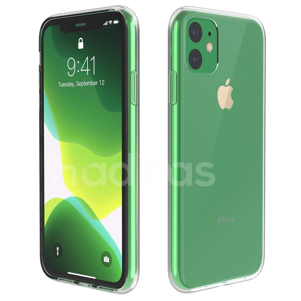 iPhone 11, iPhone 11 Pro ve iPhone 11 Pro Max için Hadinas Şeffaf Kılıf