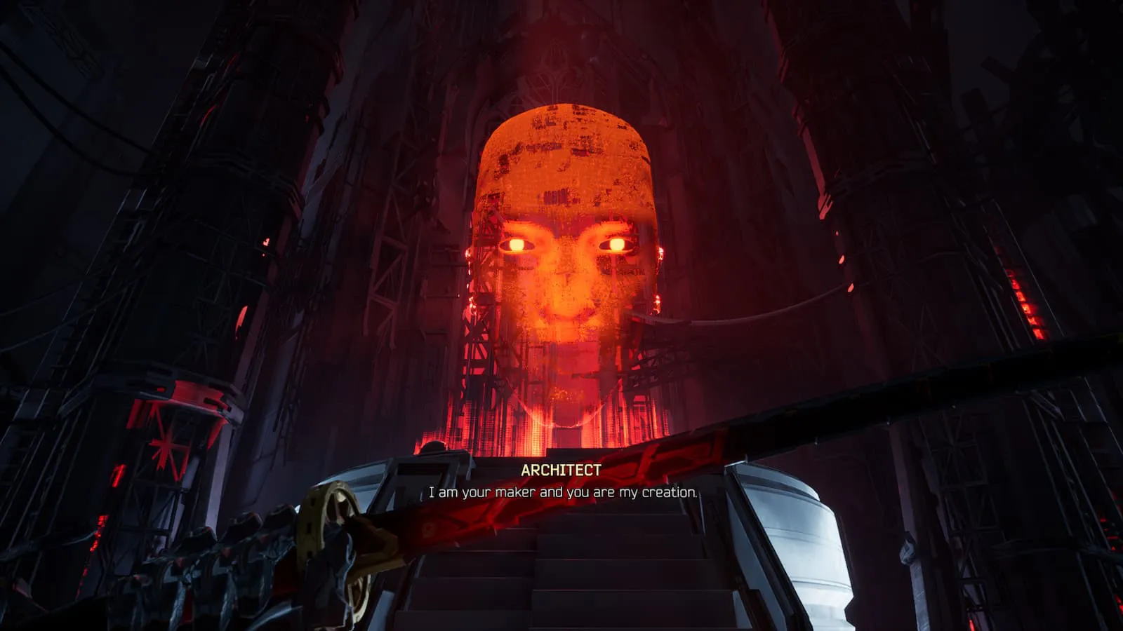 ulasan: ghostrunner ii--apa yang lebih keren dari ninja cyborg? Screenshot of ghostrunner ii