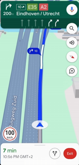 Google 地圖限速資訊