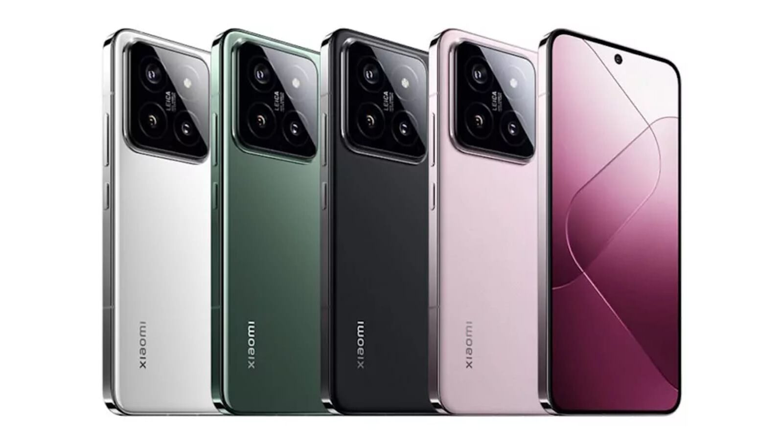 全色の標準的なxiaomi 14