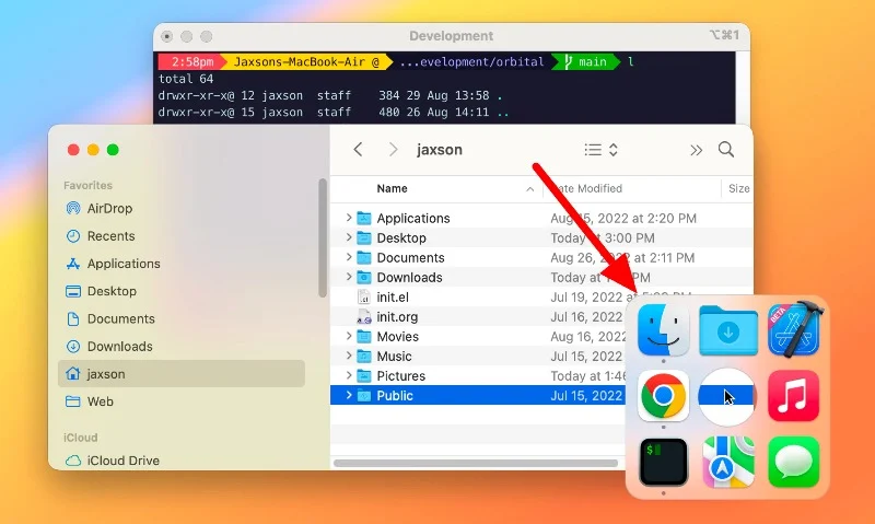 orbital app launcher for the mac