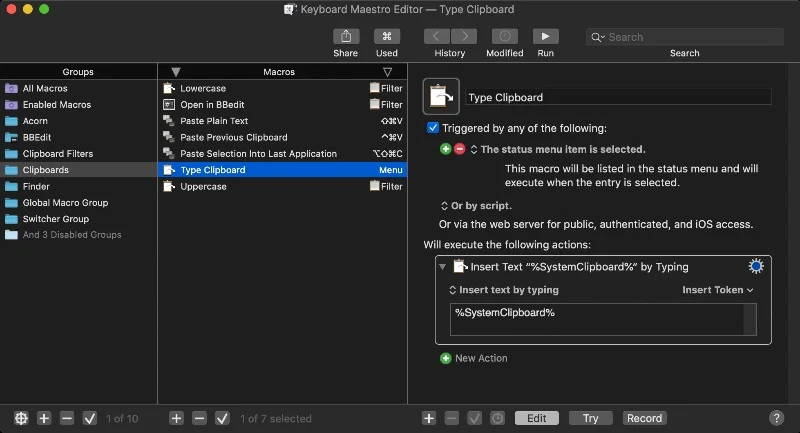 keyboard maestro launcher for macos