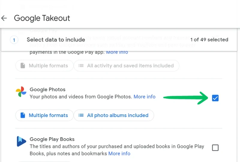 merging google photos accounts by using google takeout 2