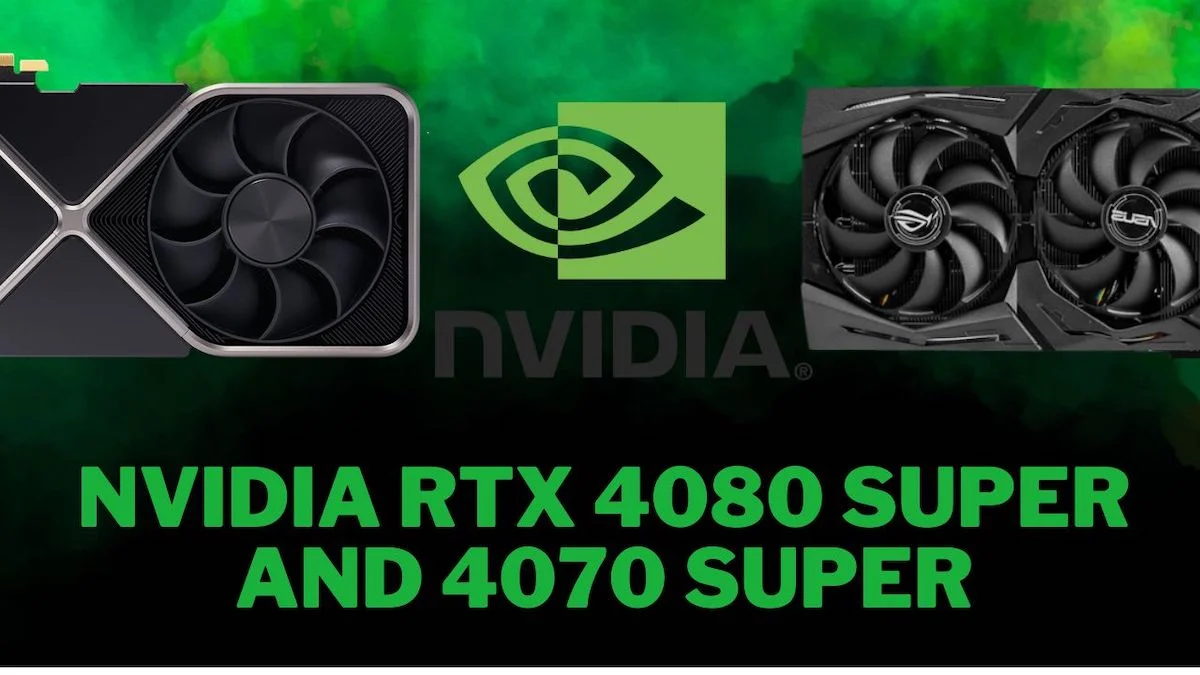 nvidia rtx 4080 super and 4070 super series: news, specs, expected price & release date - nvidia rtx 4080 super and 4070 super