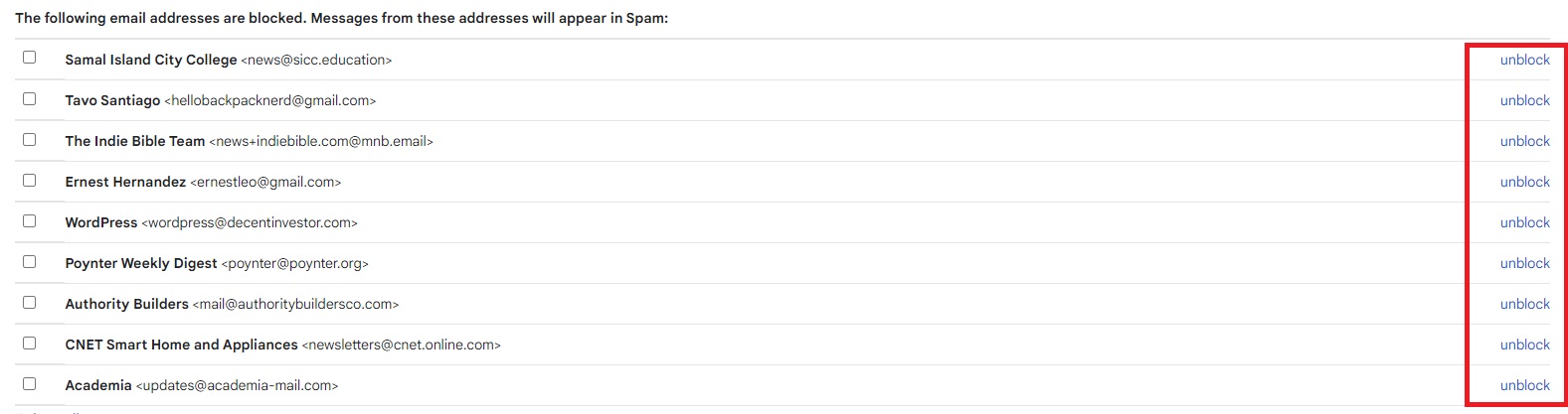 Gmail เลิกบล็อก