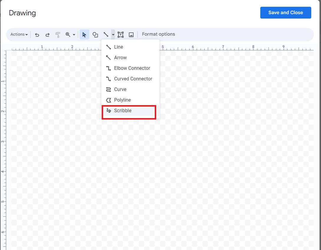 Rabisco do Google Doc