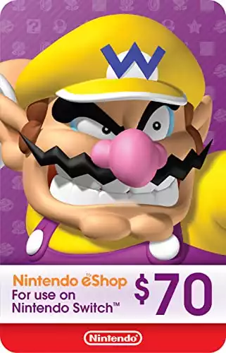 $70 nintendo eshop gift card [digital code]