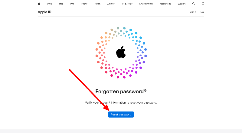 apple iforget website