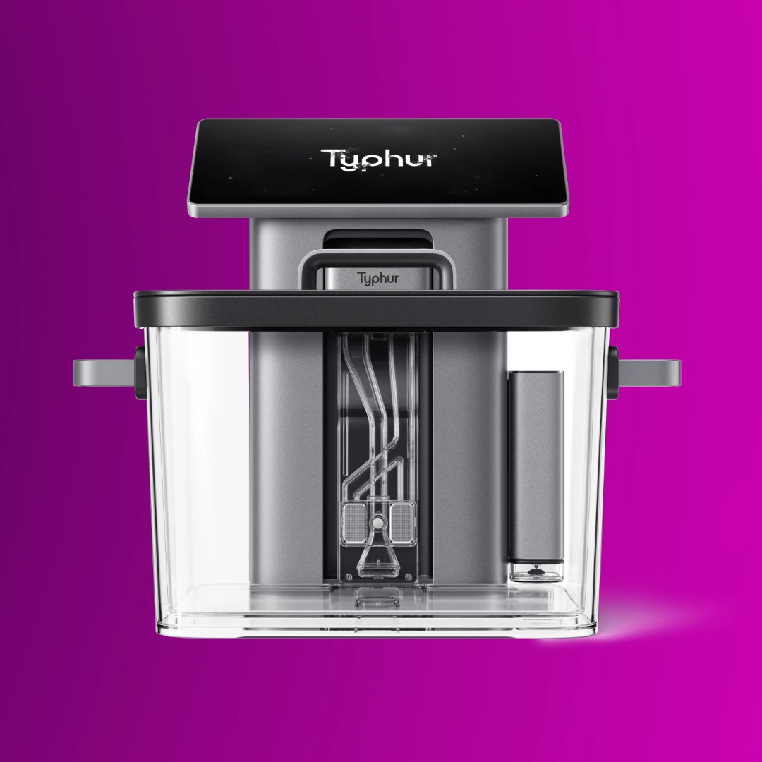 typhur의 수비드 스테이션은 주방을 위한 강력한 장치입니다 Typhur sous vide station