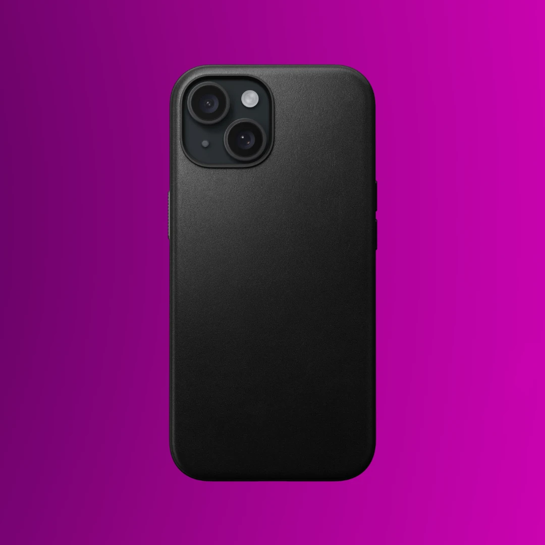 beste iPhone 15 Hüllen (2023) Nomad modern leather case
