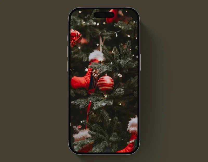 świąteczna tapeta radosna yuletide cheer wallpaper