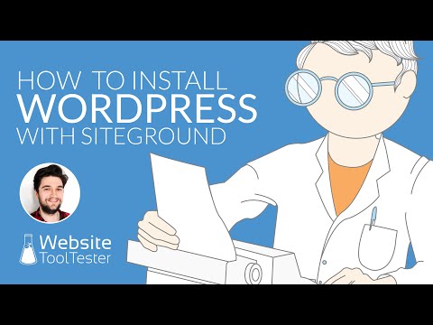 Aprenda a instalar WordPress con el alojamiento de SiteGround