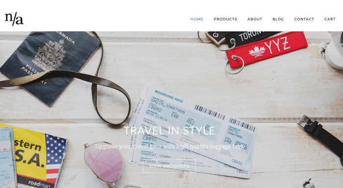 ejemplos de shopify n a