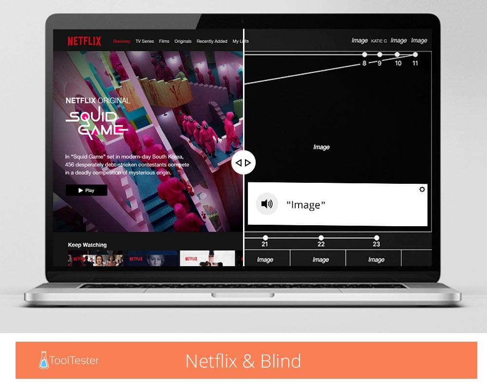 netflix ciego