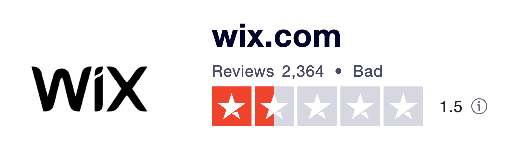 com.wix Trustpilot