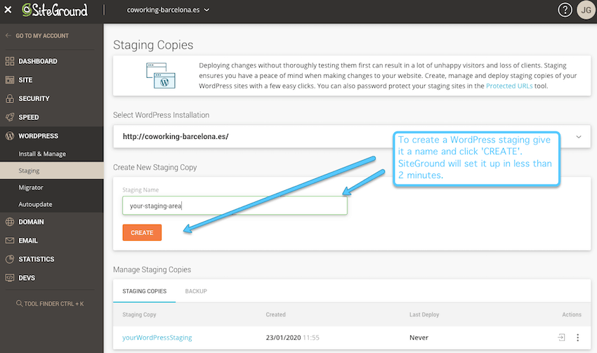 การแสดงละคร WordPress ของไซต์