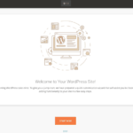 SiteGround WordPress スターター ステップ 1