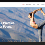 weebly 瑜珈模板